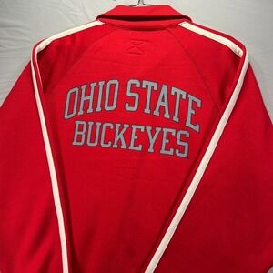 Ohio State Buckeyes Sweatshirt Mens XL Full Zip Jacket University Fleece OSU